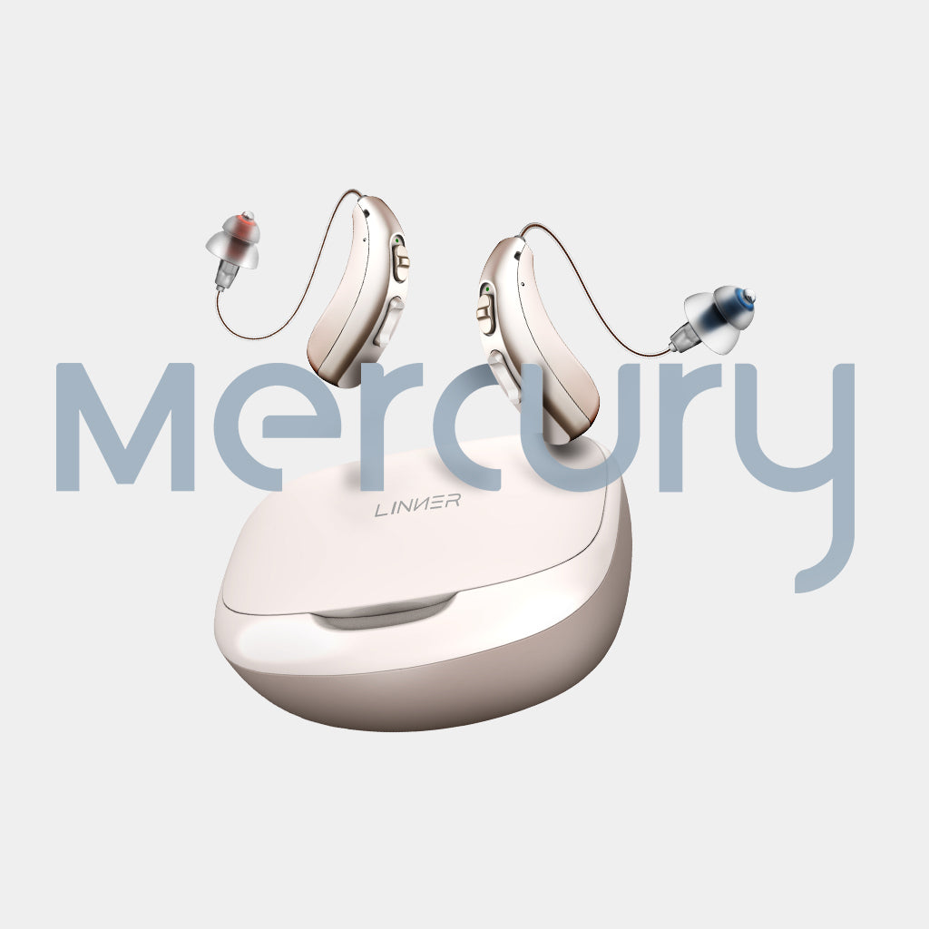 Linner Mercury OTC Hearing Aids [FSA & HSA Eligible]