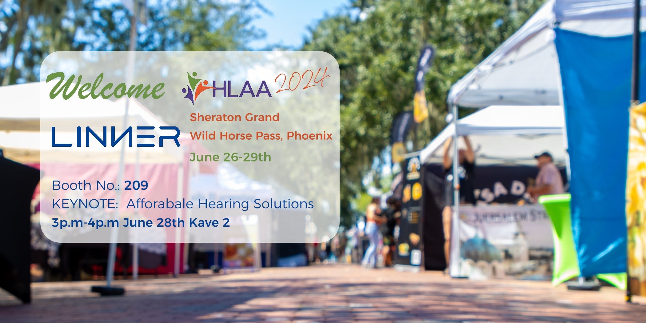 LINNER Attends HLAA in Phoneix, AZ - Linner