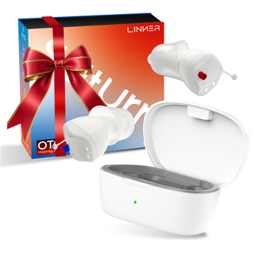 LINNER Saturn OTC Hearing Aids - White