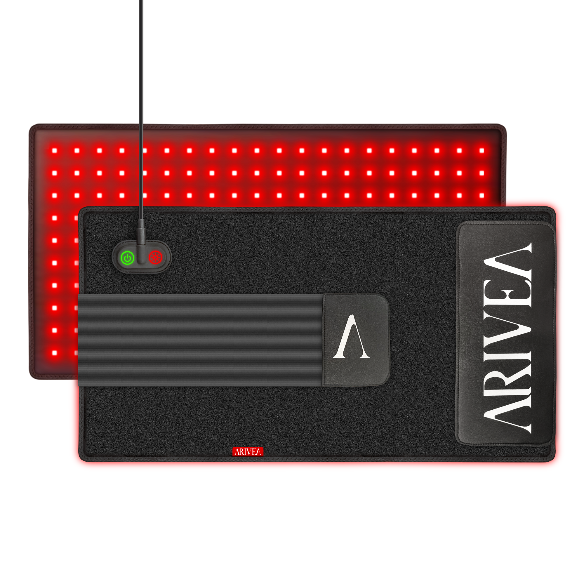 Arivea Lilies Red Light Mat - Black