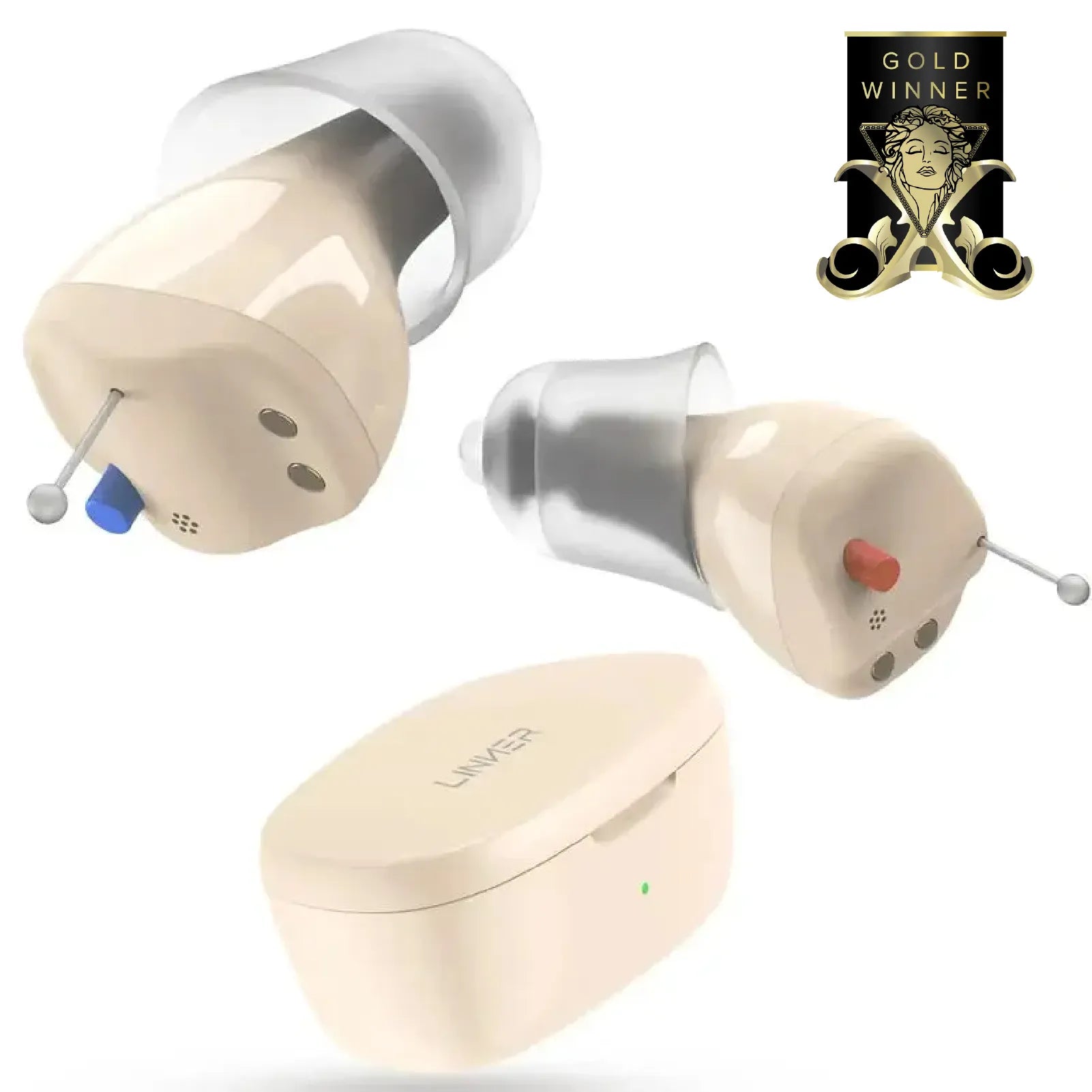 Linner Saturn Series mini-CIC OTC Hearing Aids